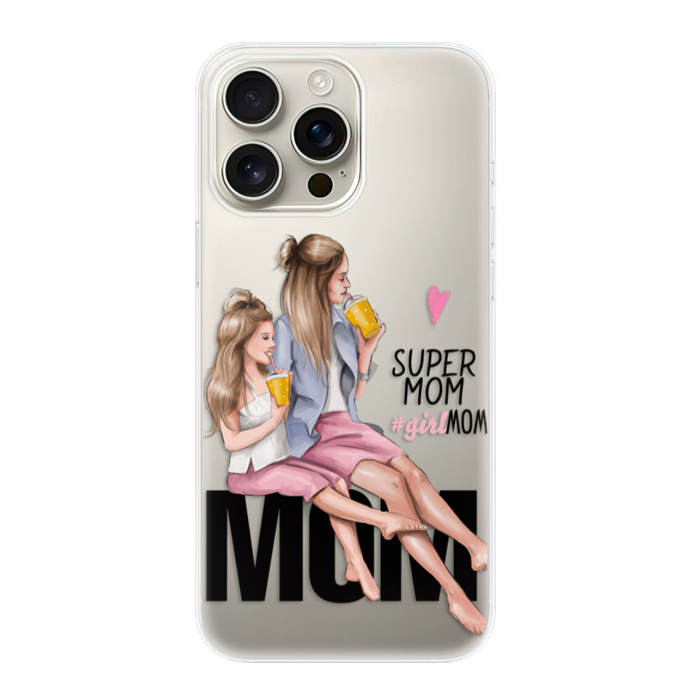 Odolné silikónové puzdro iSaprio - Milk Shake - Blond - iPhone 16 Pro Max