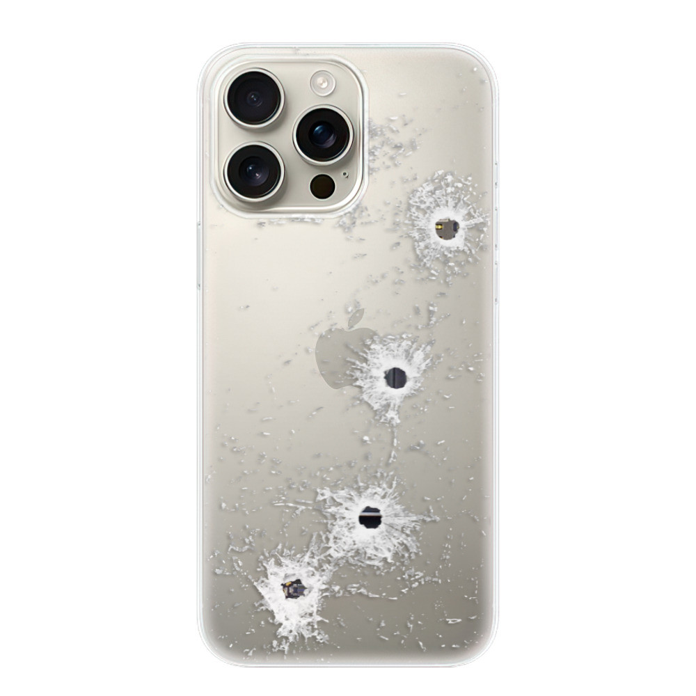 Odolné silikónové puzdro iSaprio - Gunshots - iPhone 16 Pro Max