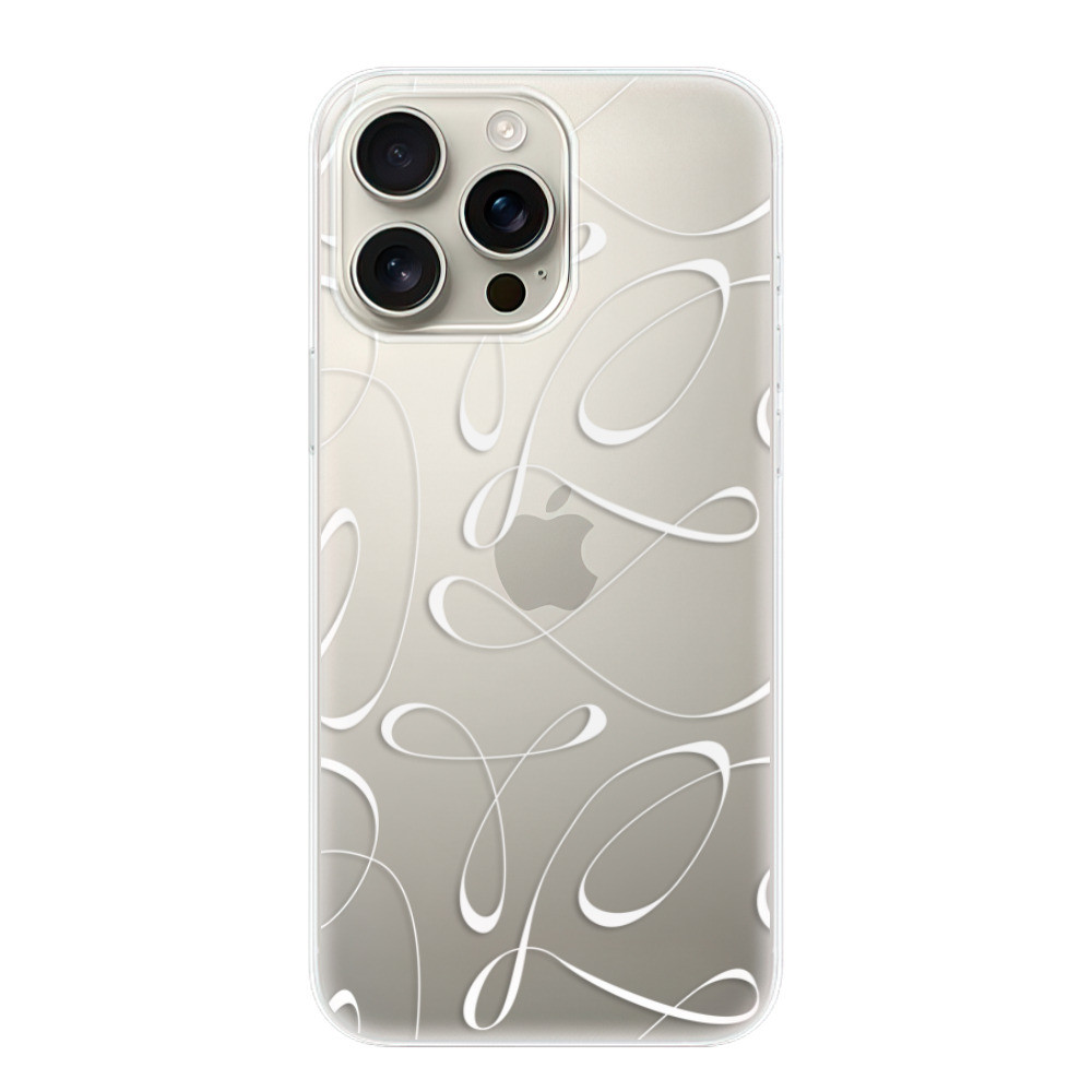 Odolné silikónové puzdro iSaprio - Fancy - white - iPhone 16 Pro Max