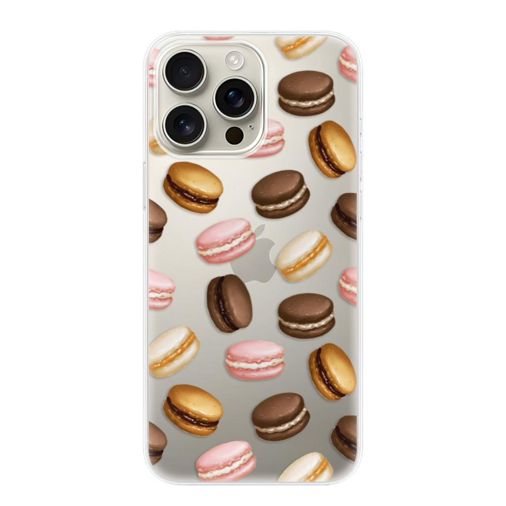 Odolné silikónové puzdro iSaprio - Macaron Pattern - iPhone 16 Pro Max