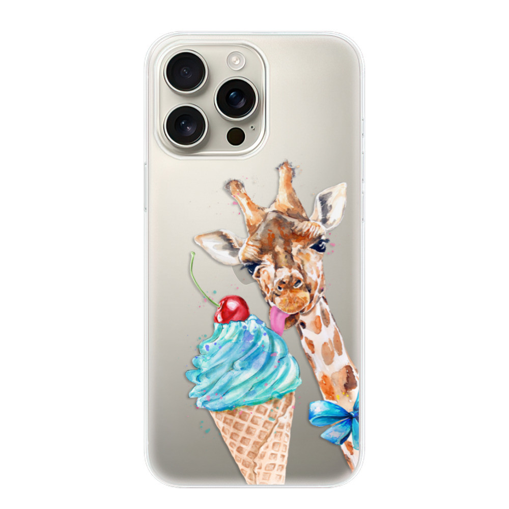 Odolné silikónové puzdro iSaprio - Love Ice-Cream - iPhone 16 Pro Max