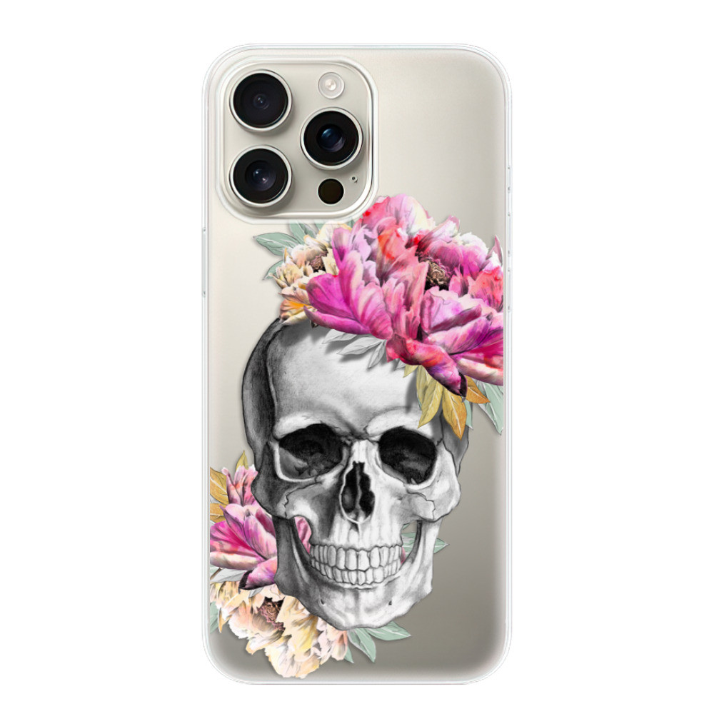 Odolné silikónové puzdro iSaprio - Pretty Skull - iPhone 16 Pro Max