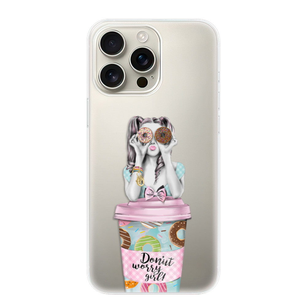 Odolné silikónové puzdro iSaprio - Donut Worry - iPhone 16 Pro Max