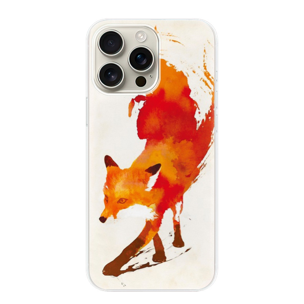 Odolné silikónové puzdro iSaprio - Fast Fox - iPhone 16 Pro Max