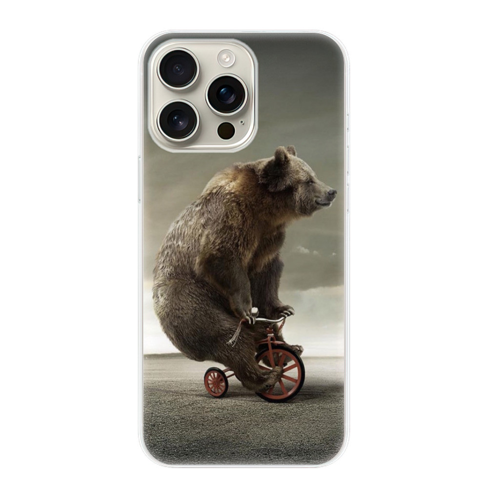 Odolné silikónové puzdro iSaprio - Bear 01 - iPhone 16 Pro Max