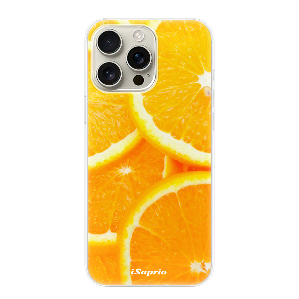 Odolné silikónové puzdro iSaprio - Orange 10 - iPhone 16 Pro Max