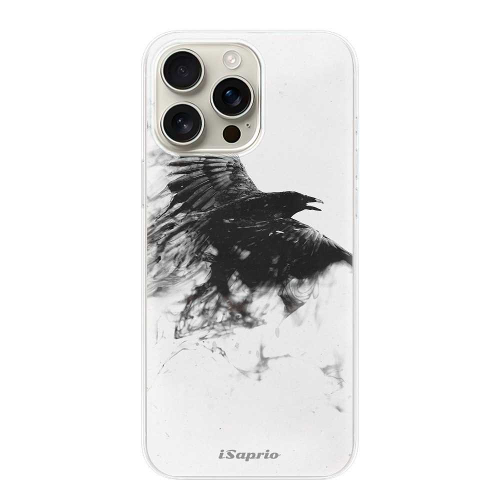 Odolné silikónové puzdro iSaprio - Dark Bird 01 - iPhone 16 Pro Max