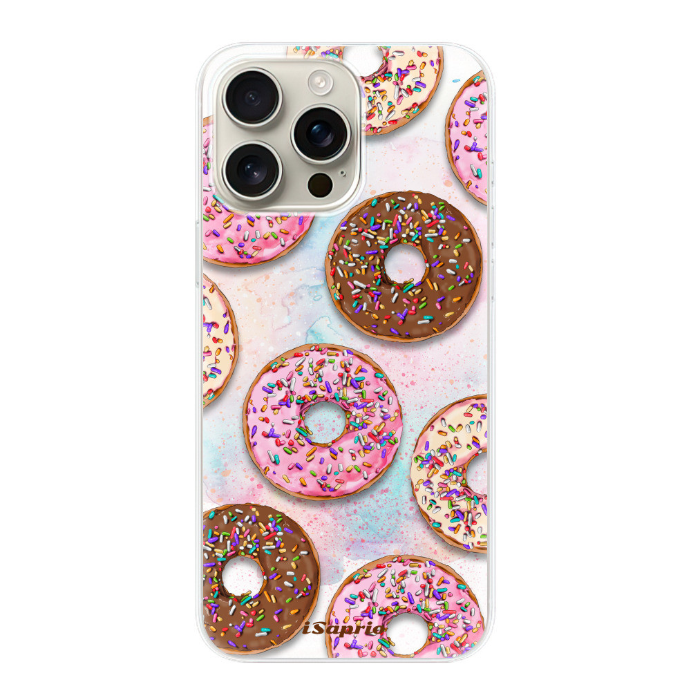 Odolné silikónové puzdro iSaprio - Donuts 11 - iPhone 16 Pro Max