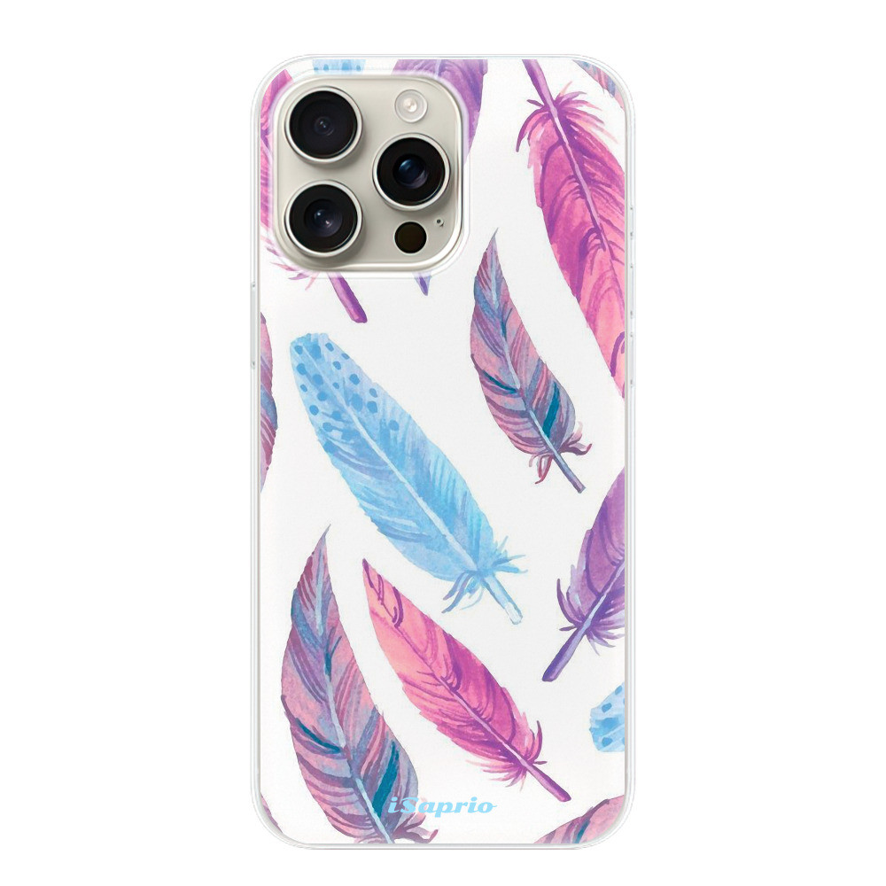 Odolné silikónové puzdro iSaprio - Feather Pattern 10 - iPhone 16 Pro Max