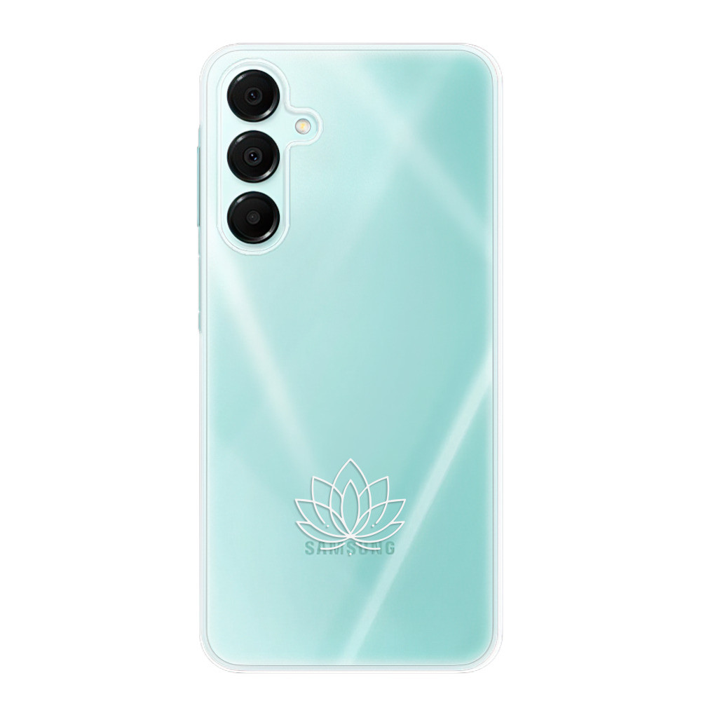 Odolné silikónové puzdro iSaprio - čiré - Lotos - Samsung Galaxy A16 5G