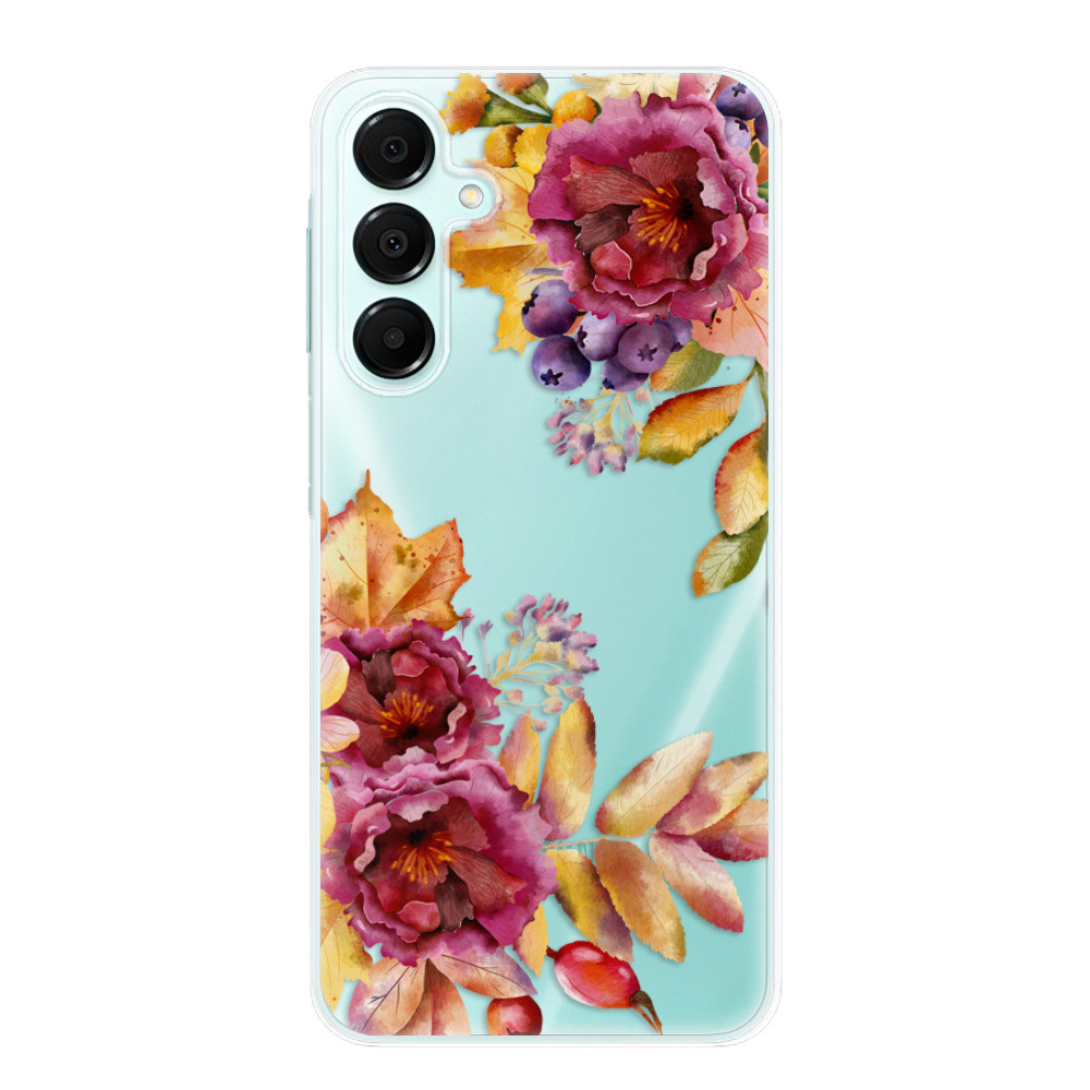 Odolné silikónové puzdro iSaprio - Fall Flowers - Samsung Galaxy A16 5G