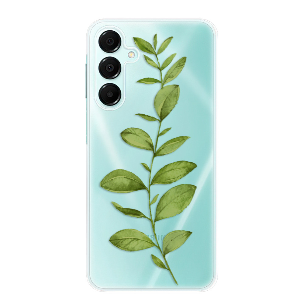 Odolné silikónové puzdro iSaprio - Green Plant 01 - Samsung Galaxy A16 5G