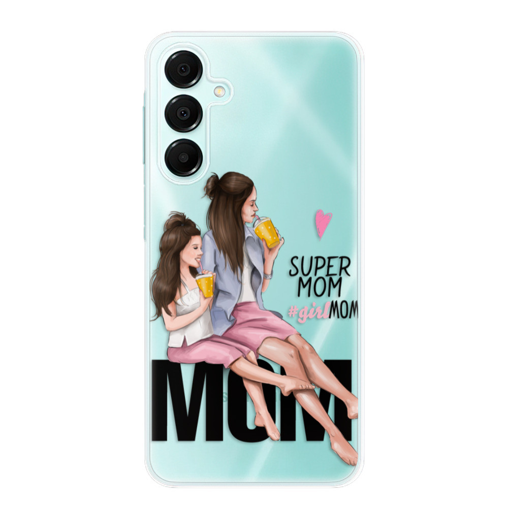 Odolné silikónové puzdro iSaprio - Milk Shake - Brunette - Samsung Galaxy A16 5G