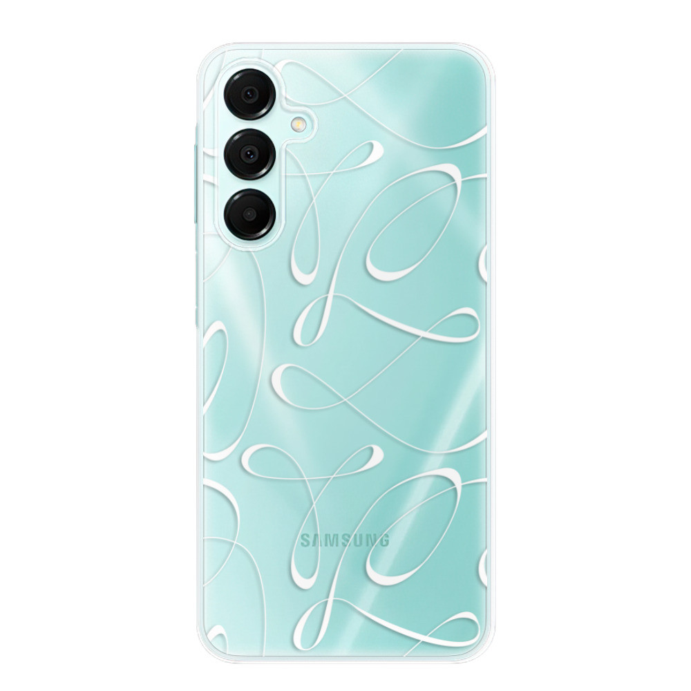 Odolné silikónové puzdro iSaprio - Fancy - white - Samsung Galaxy A16 5G