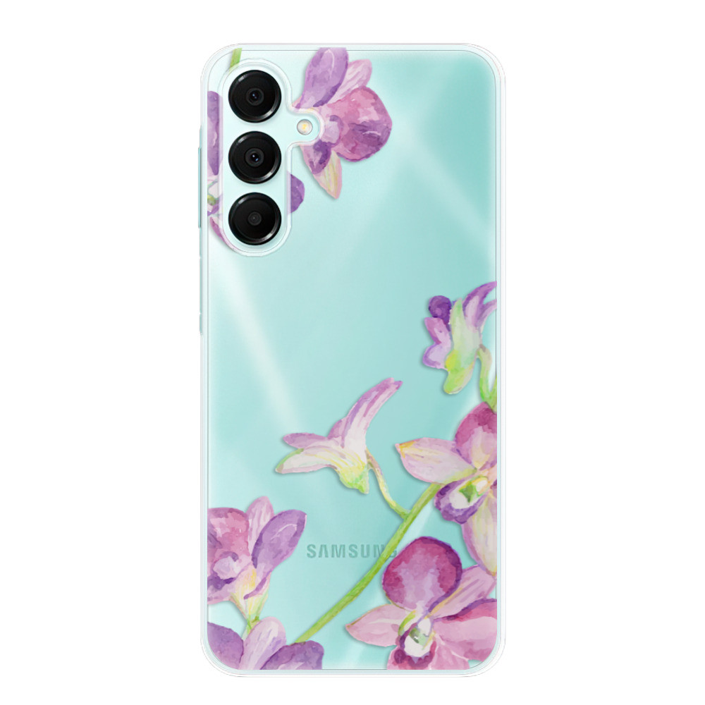 Odolné silikónové puzdro iSaprio - Purple Orchid - Samsung Galaxy A16 5G