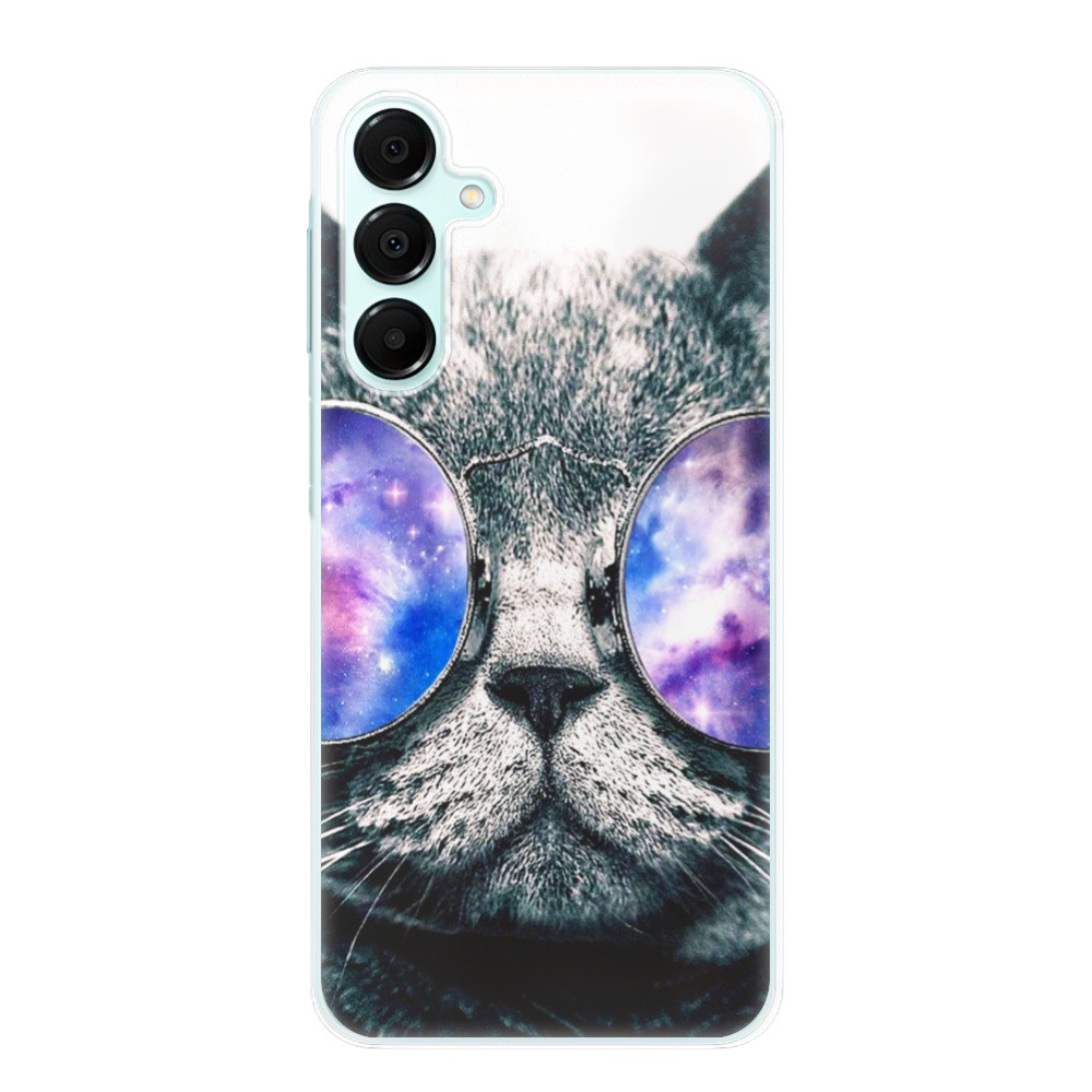 Odolné silikónové puzdro iSaprio - Galaxy Cat - Samsung Galaxy A16 5G