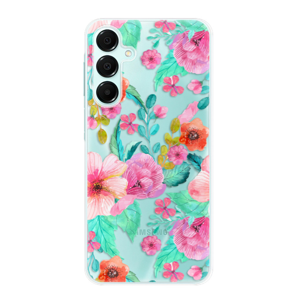 Odolné silikónové puzdro iSaprio - Flower Pattern 01 - Samsung Galaxy A16 5G