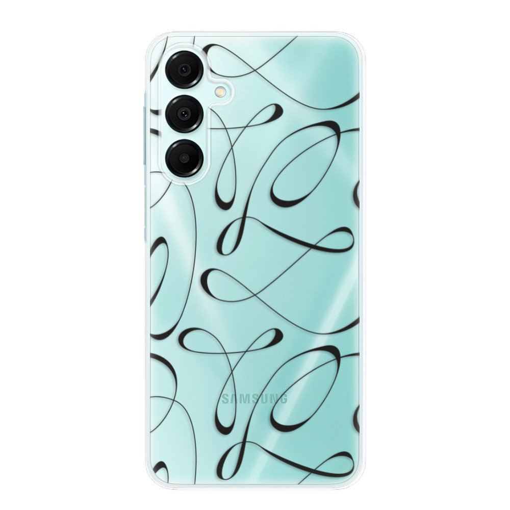 Odolné silikónové puzdro iSaprio - Fancy - black - Samsung Galaxy A16 5G