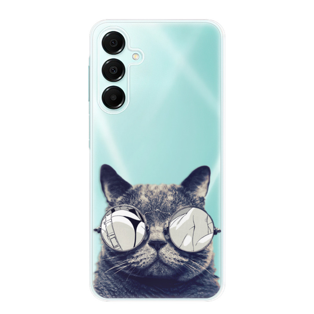 Odolné silikónové puzdro iSaprio - Crazy Cat 01 - Samsung Galaxy A16 5G