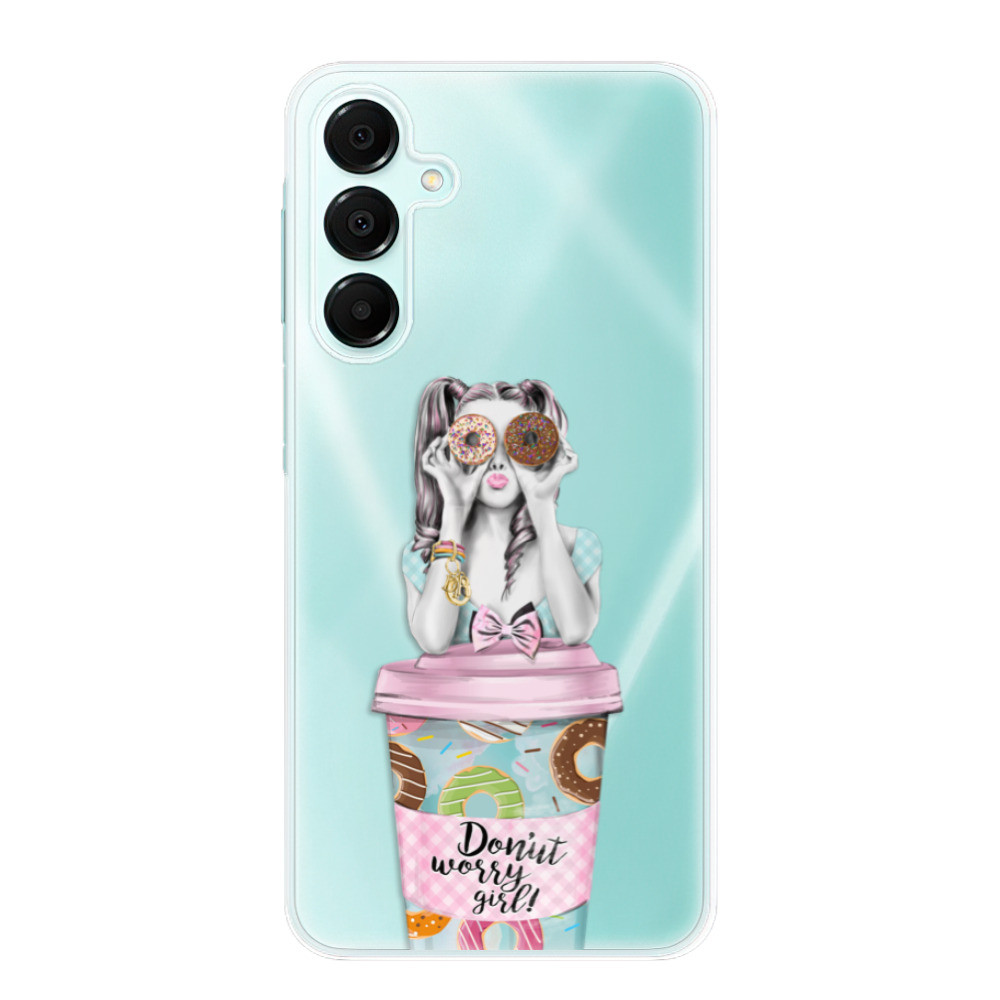 Odolné silikónové puzdro iSaprio - Donut Worry - Samsung Galaxy A16 5G
