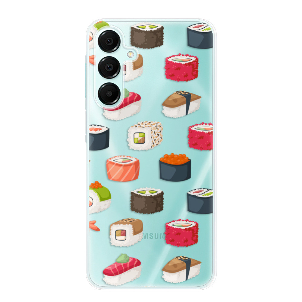 Odolné silikónové puzdro iSaprio - Sushi Pattern - Samsung Galaxy A16 5G