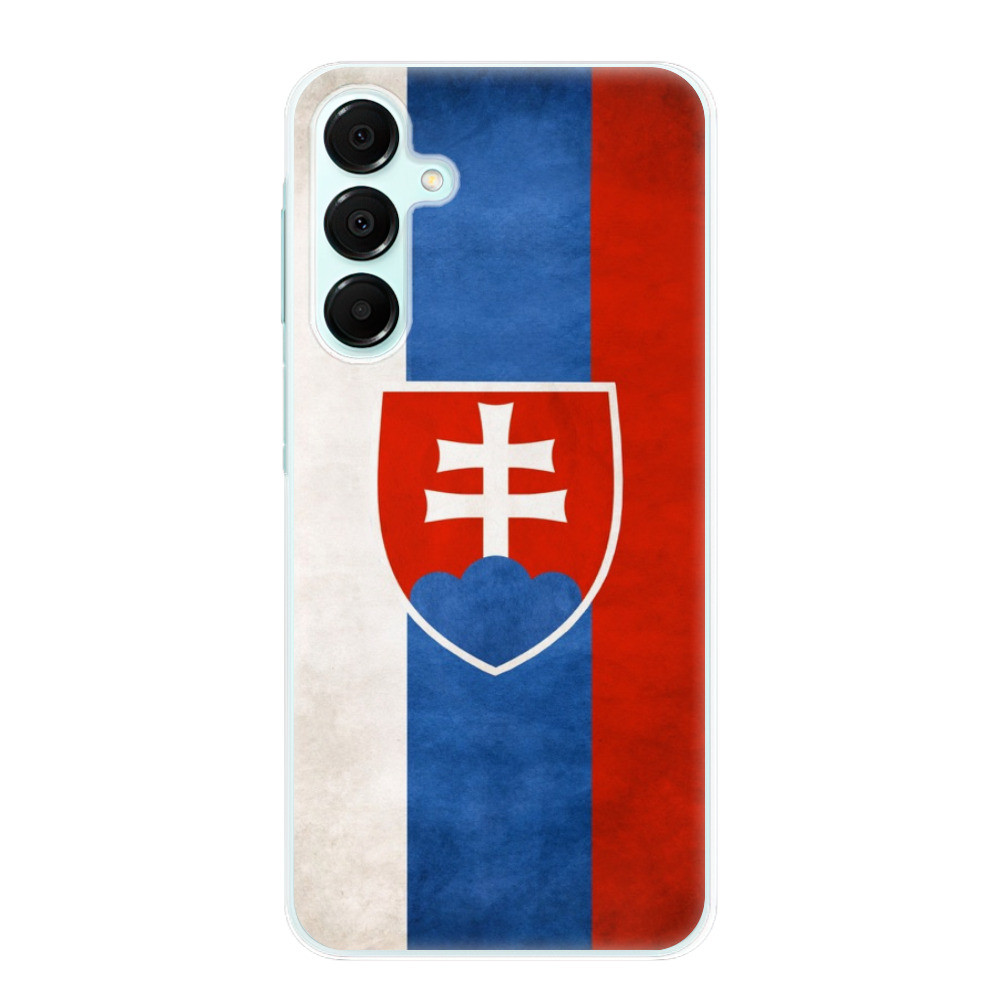 Odolné silikónové puzdro iSaprio - Slovakia Flag - Samsung Galaxy A16 5G