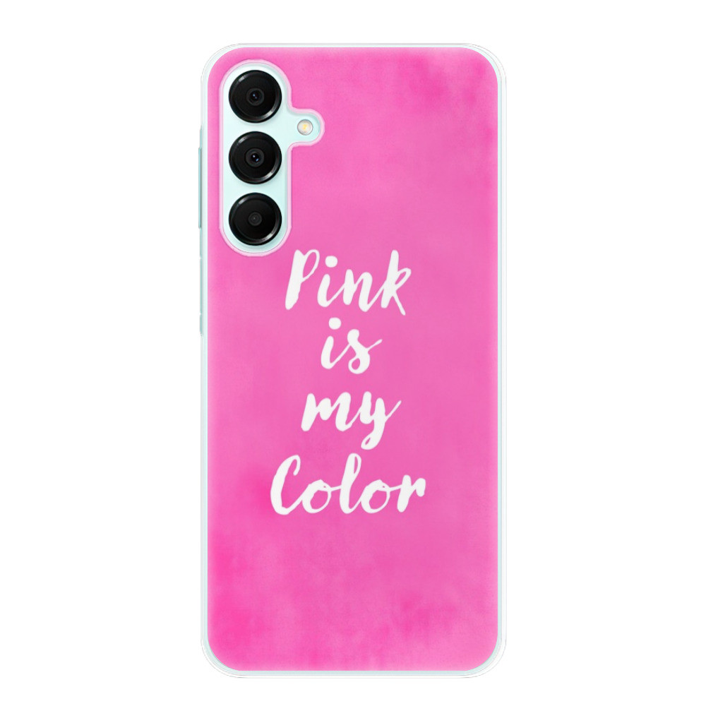 Odolné silikónové puzdro iSaprio - Pink is my color - Samsung Galaxy A16 5G