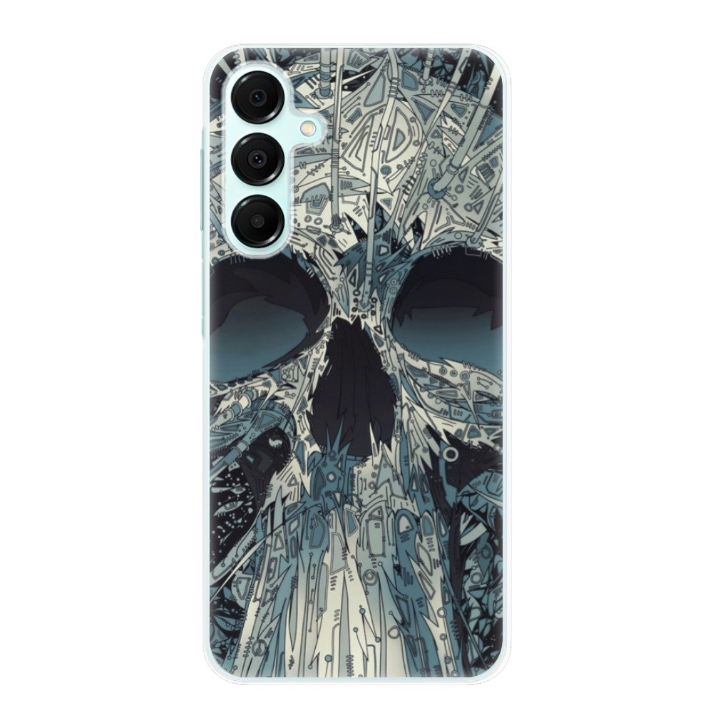 Odolné silikónové puzdro iSaprio - Abstract Skull - Samsung Galaxy A16 5G