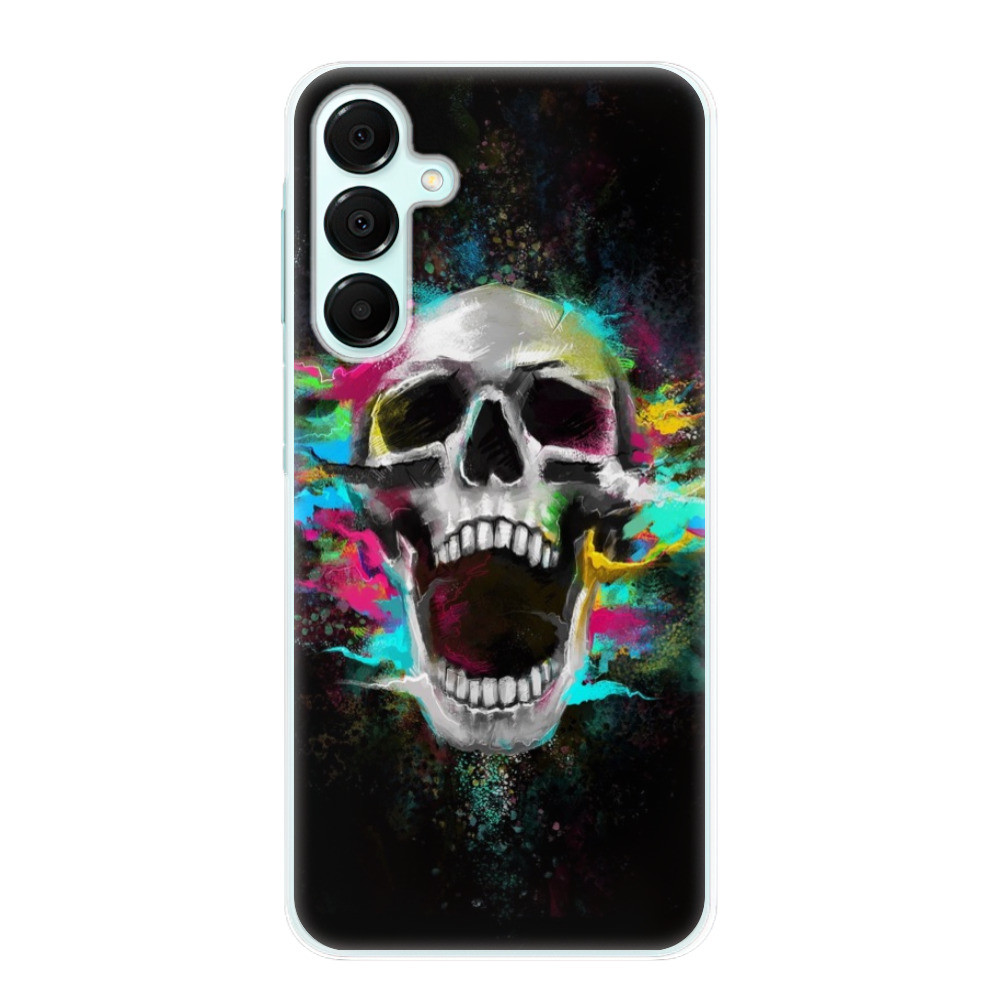 Odolné silikónové puzdro iSaprio - Skull in Colors - Samsung Galaxy A16 5G