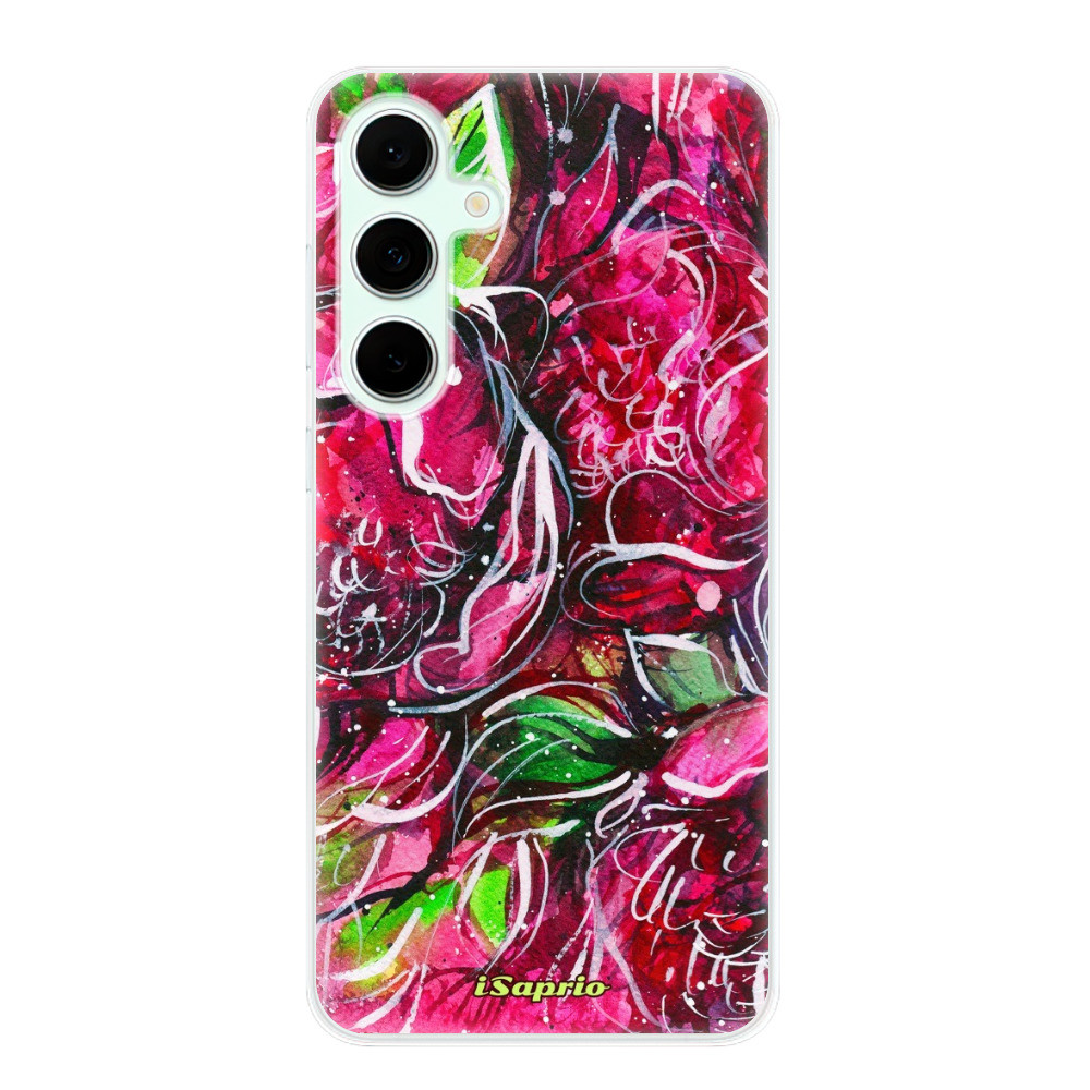 Odolné silikónové puzdro iSaprio - Burgundy - Samsung Galaxy S24 FE
