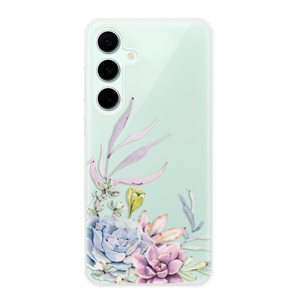 Odolné silikónové puzdro iSaprio - Succulent 01 - Samsung Galaxy S24 FE