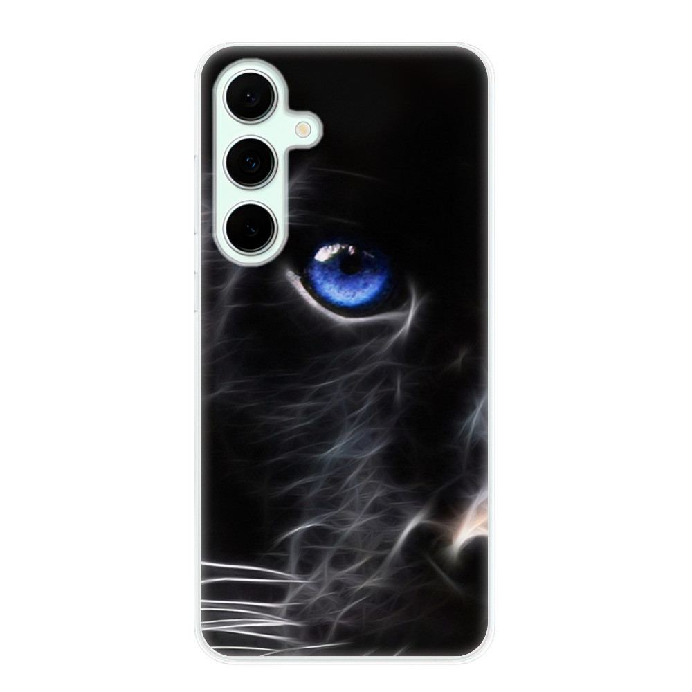 Odolné silikónové puzdro iSaprio - Black Puma - Samsung Galaxy S24 FE