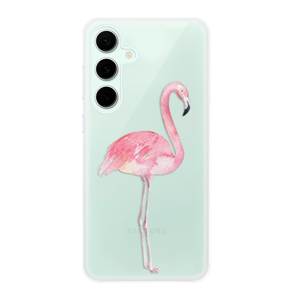 Odolné silikónové puzdro iSaprio - Flamingo 01 - Samsung Galaxy S24 FE