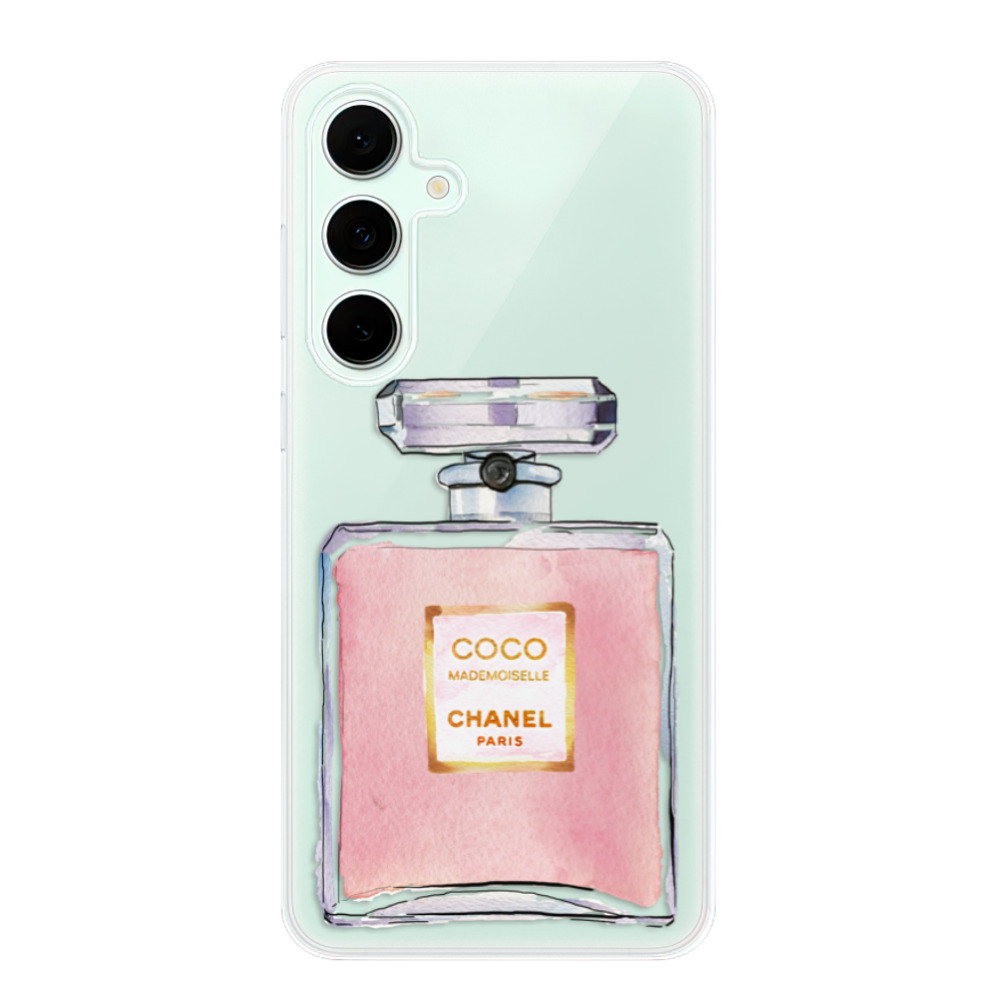 Odolné silikónové puzdro iSaprio - Chanel Rose - Samsung Galaxy S24 FE