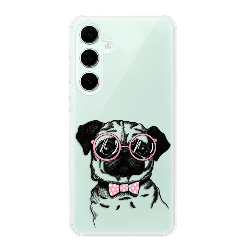 Odolné silikónové puzdro iSaprio - The Pug - Samsung Galaxy S24 FE