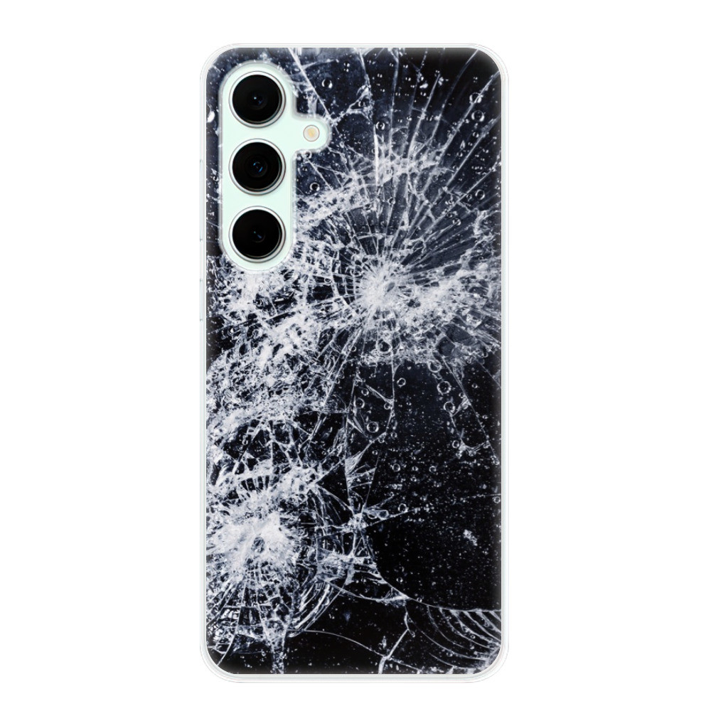 Odolné silikónové puzdro iSaprio - Cracked - Samsung Galaxy S24 FE