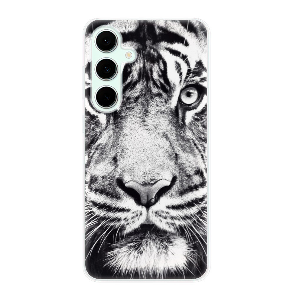 Odolné silikónové puzdro iSaprio - Tiger Face - Samsung Galaxy S24 FE