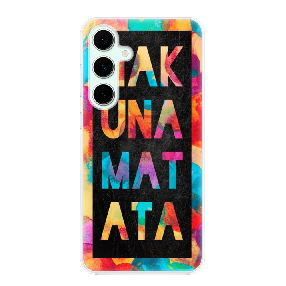 Odolné silikónové puzdro iSaprio - Hakuna Matata 01 - Samsung Galaxy S24 FE