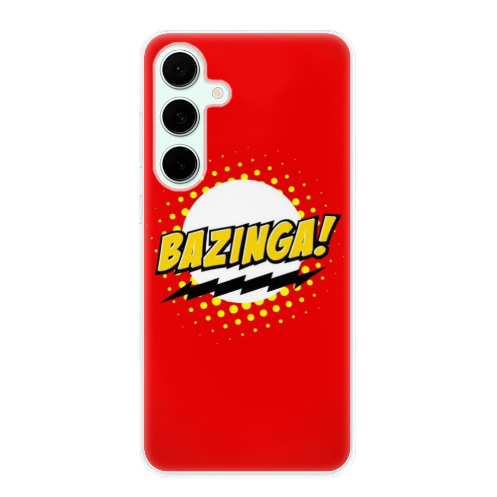 Odolné silikónové puzdro iSaprio - Bazinga 01 - Samsung Galaxy S24 FE