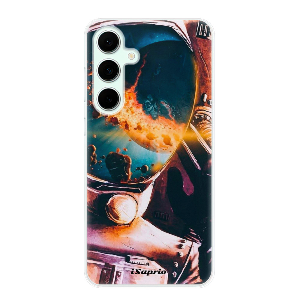 Odolné silikónové puzdro iSaprio - Astronaut 01 - Samsung Galaxy S24 FE