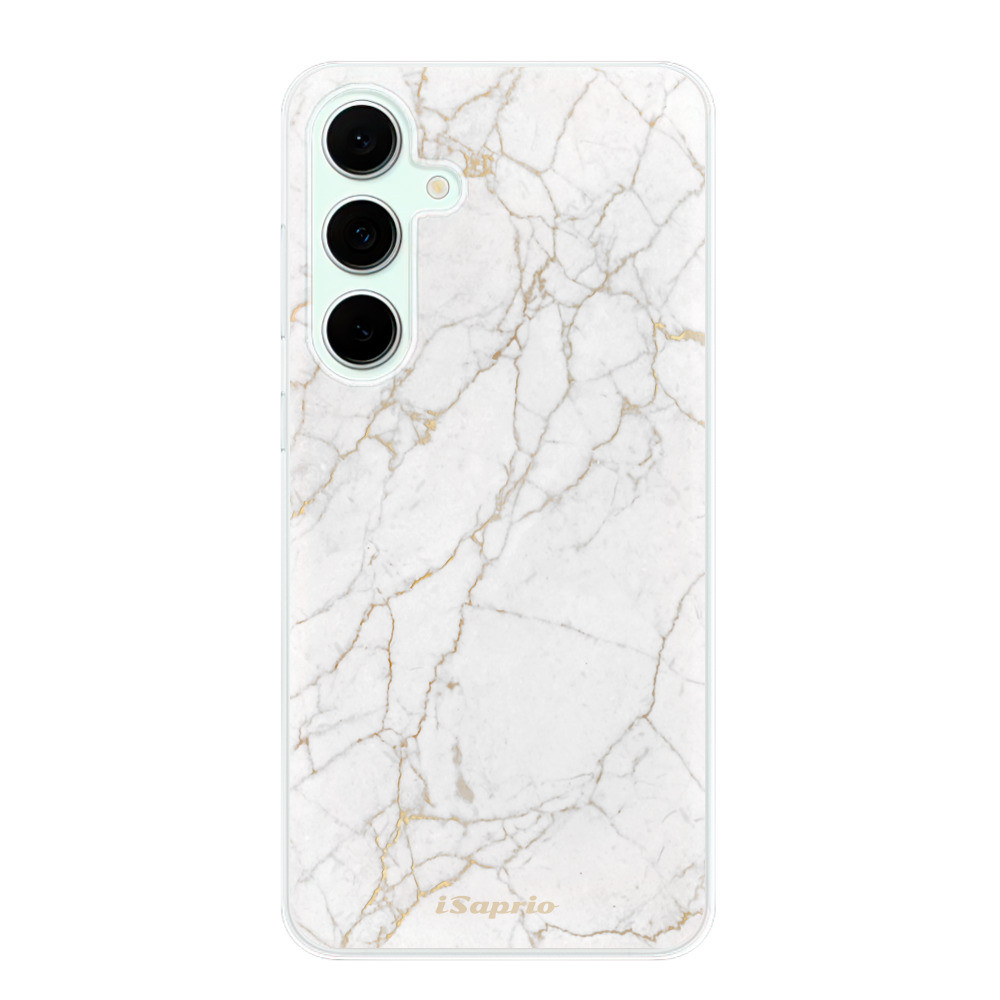 Odolné silikónové puzdro iSaprio - GoldMarble 13 - Samsung Galaxy S24 FE