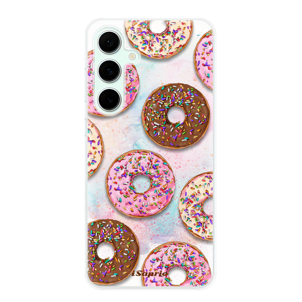 Odolné silikónové puzdro iSaprio - Donuts 11 - Samsung Galaxy S24 FE