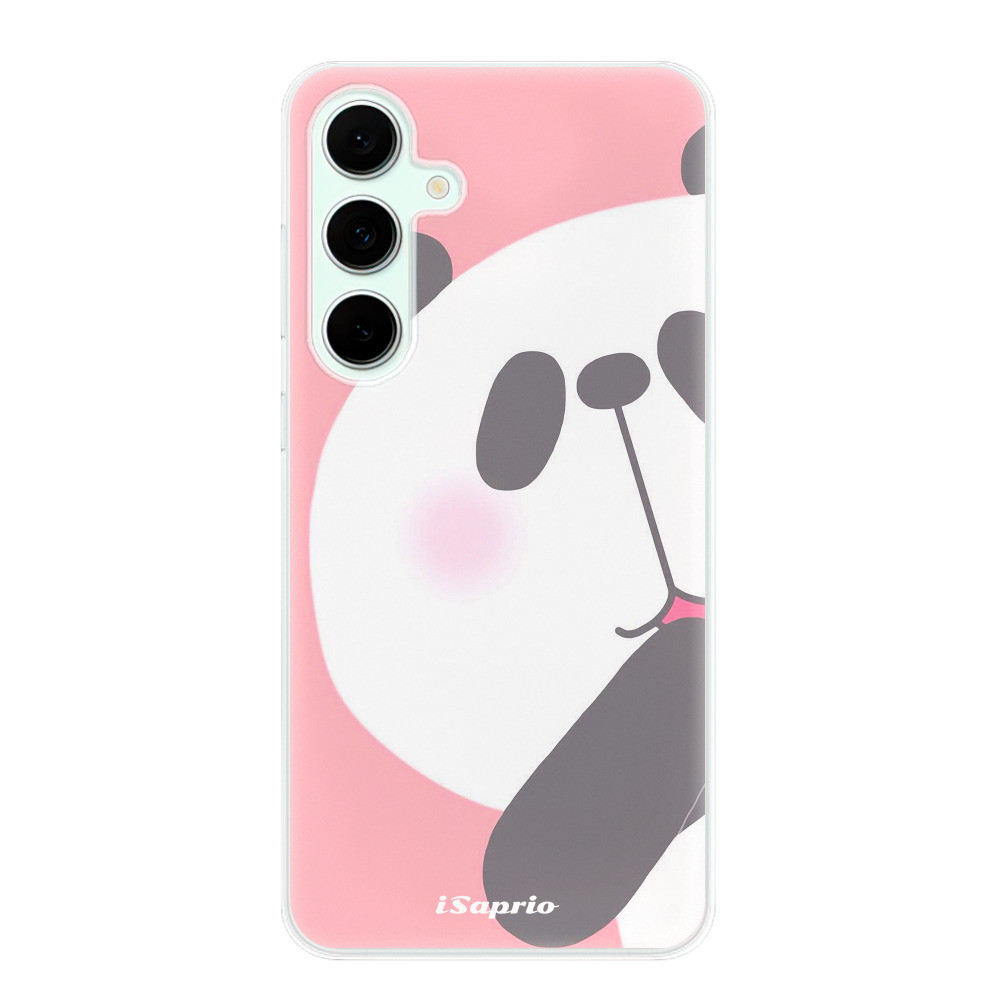Odolné silikónové puzdro iSaprio - Panda 01 - Samsung Galaxy S24 FE