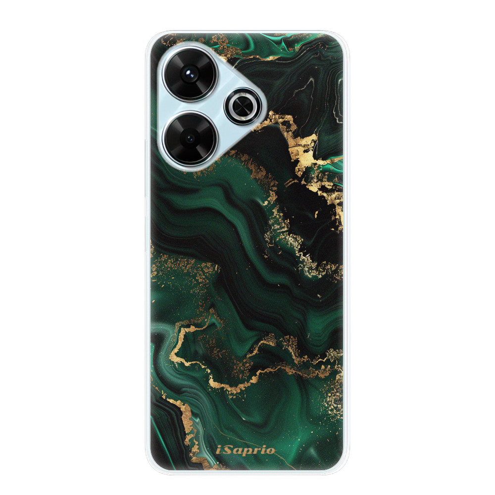 Odolné silikónové puzdro iSaprio - Emerald - Xiaomi Redmi 13