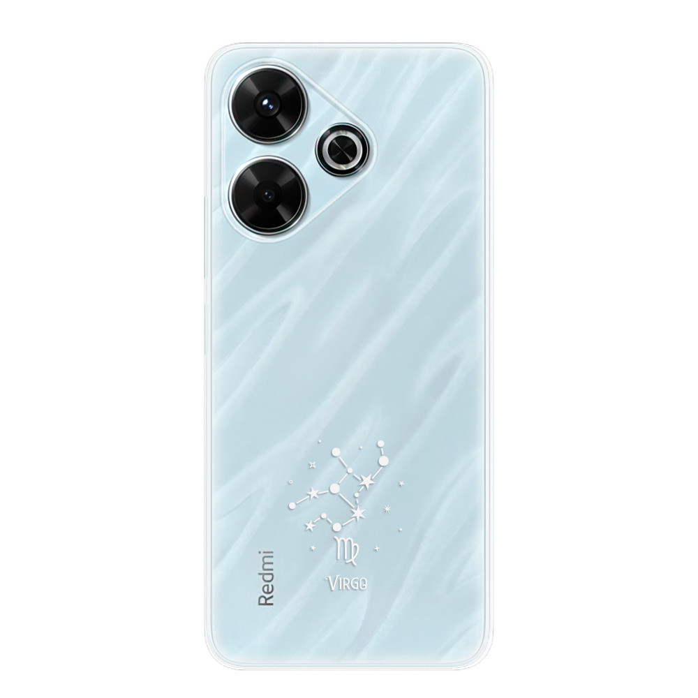 Odolné silikónové puzdro iSaprio - čiré - Panna - Xiaomi Redmi 13