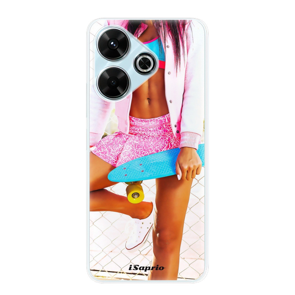 Odolné silikónové puzdro iSaprio - Skate girl 01 - Xiaomi Redmi 13
