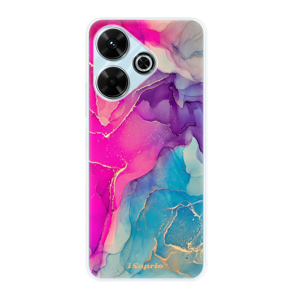 Odolné silikónové puzdro iSaprio - Purple Ink - Xiaomi Redmi 13