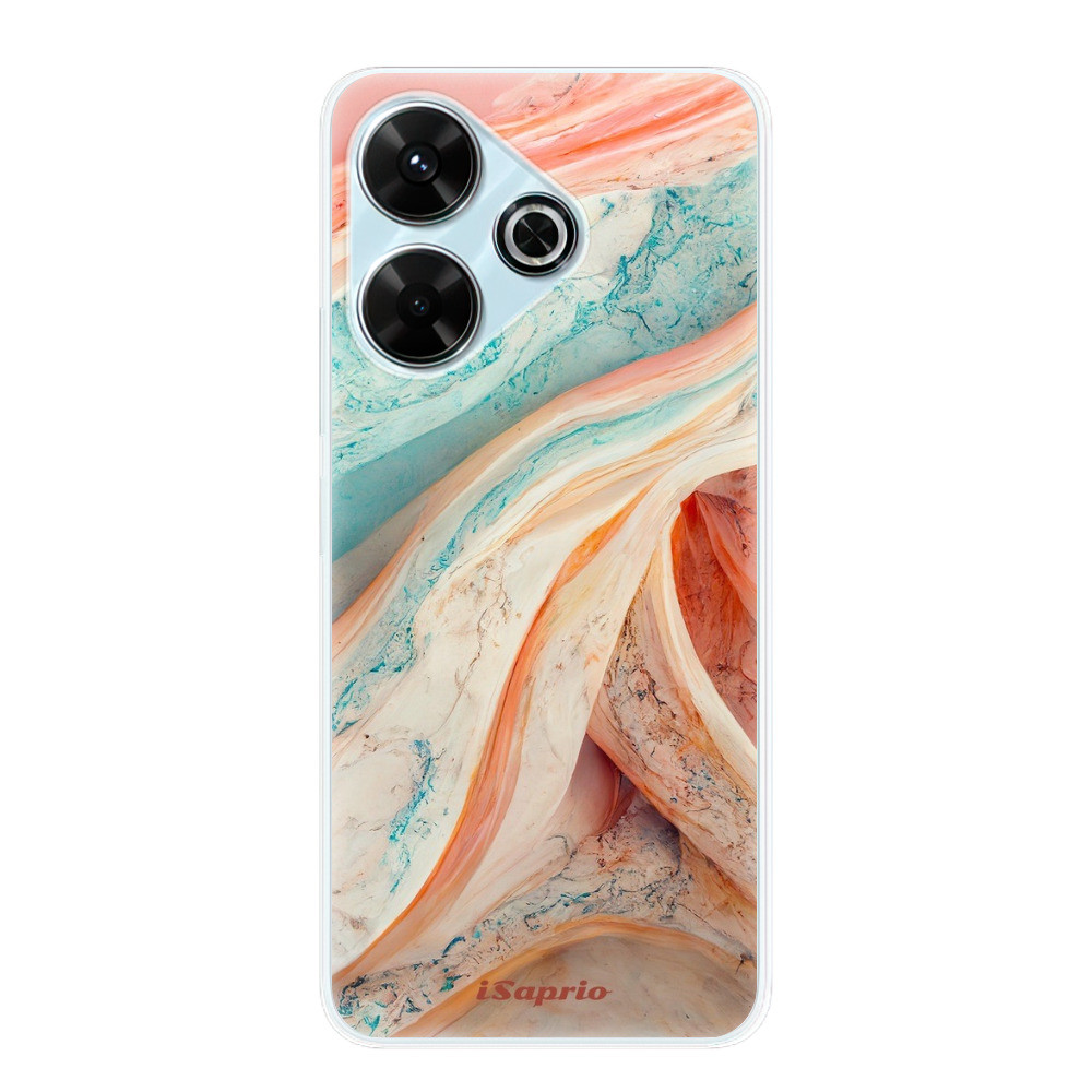Odolné silikónové puzdro iSaprio - Orange and Blue - Xiaomi Redmi 13