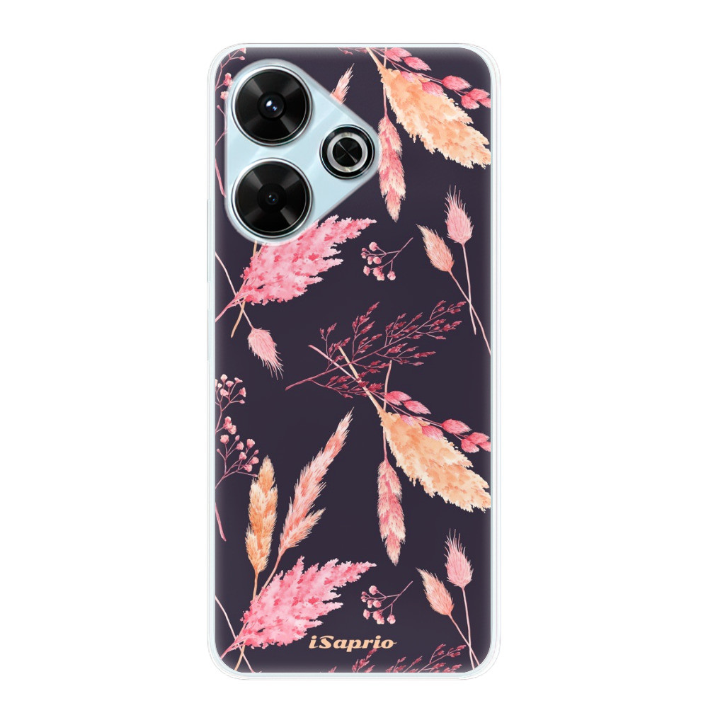 Odolné silikónové puzdro iSaprio - Herbal Pattern - Xiaomi Redmi 13