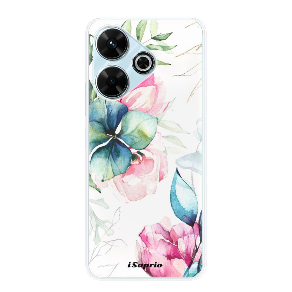 Odolné silikónové puzdro iSaprio - Flower Art 01 - Xiaomi Redmi 13